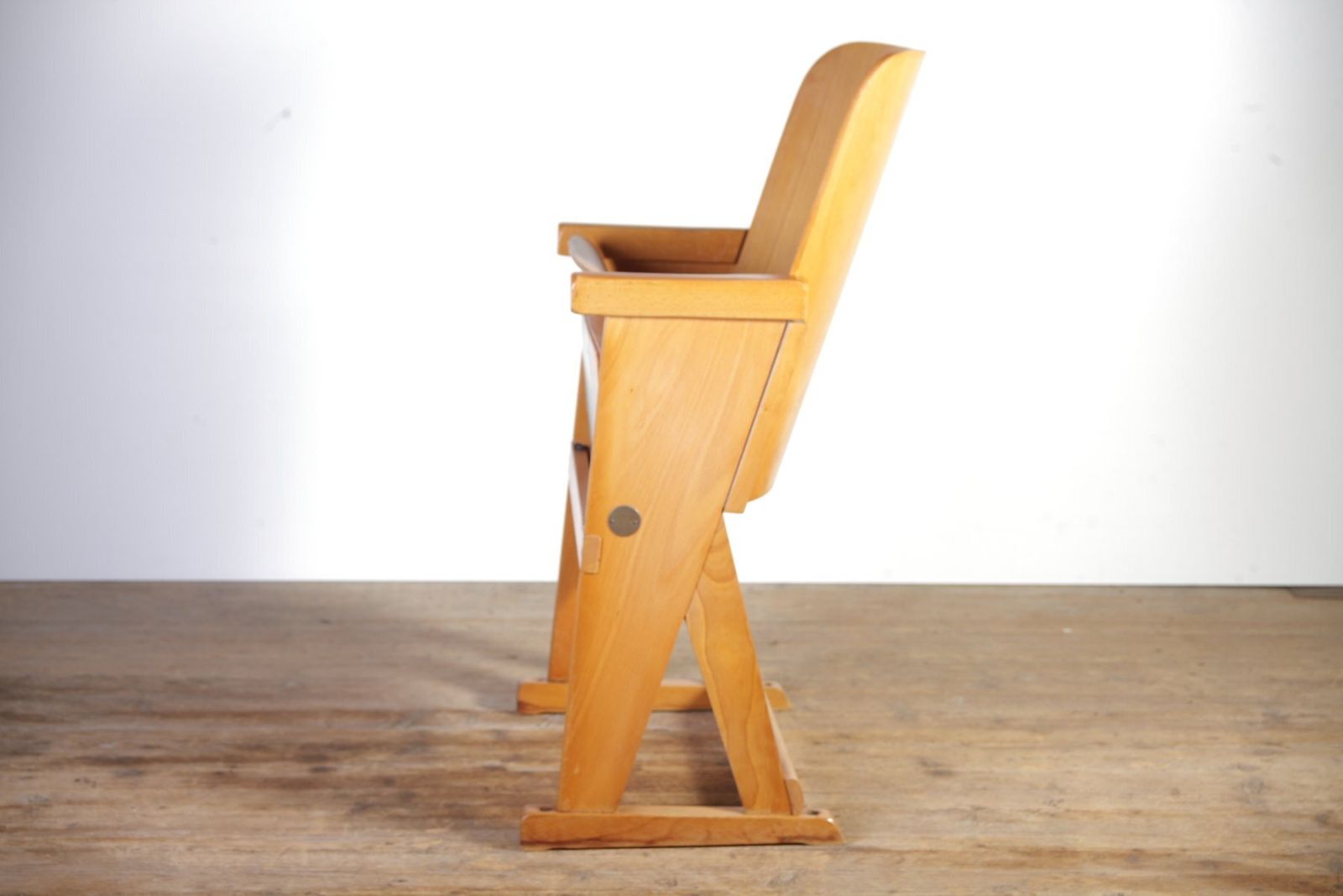 Vintage Cinema Bench From Ton, 1960s photo buy