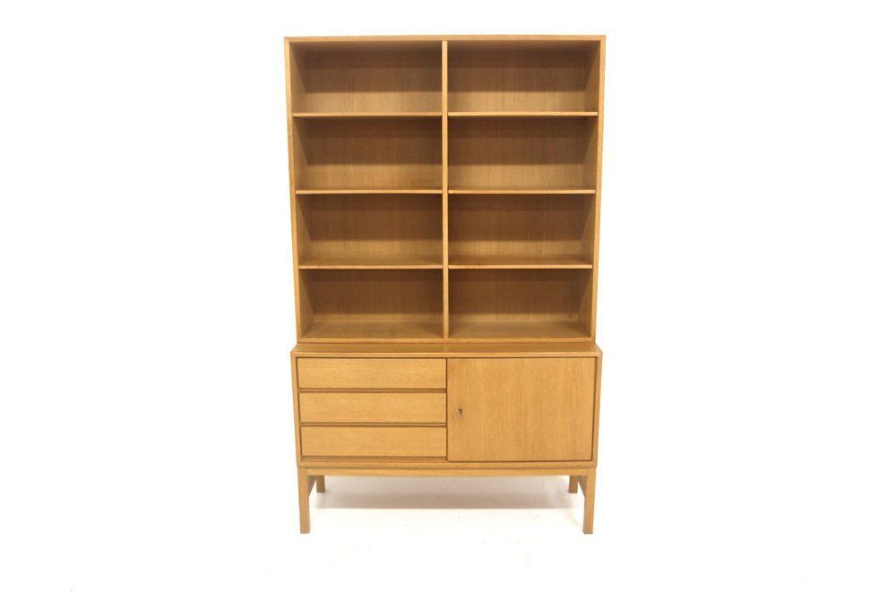 Scandinavian Oak Mtp Bookcase By Marian Grabinski For Ikea, Sweden, 1960 photo furniture