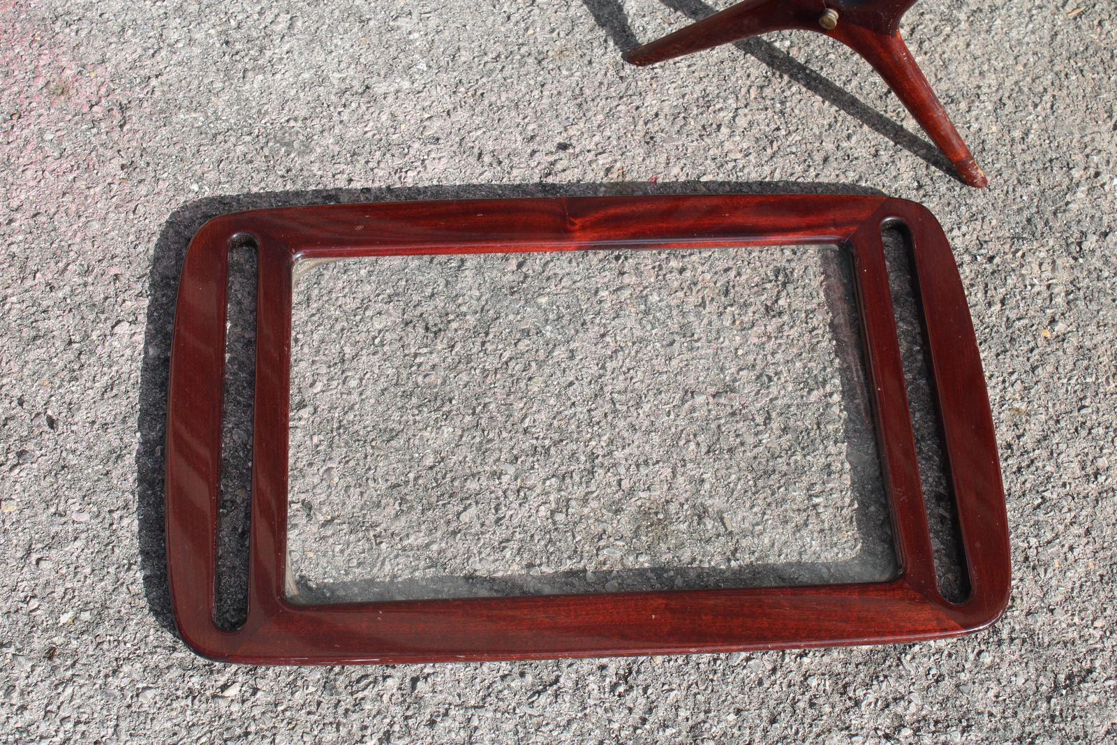 Furniture Coffee Bar Table With Tray And Magazine Holder Ico Parisi De Baggis photo
