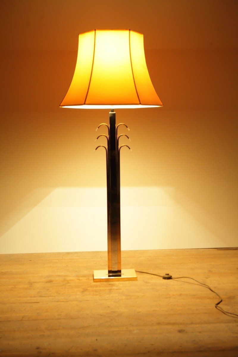 Hollywood Regency Floor Lamp From Wkr Germany, 1980s