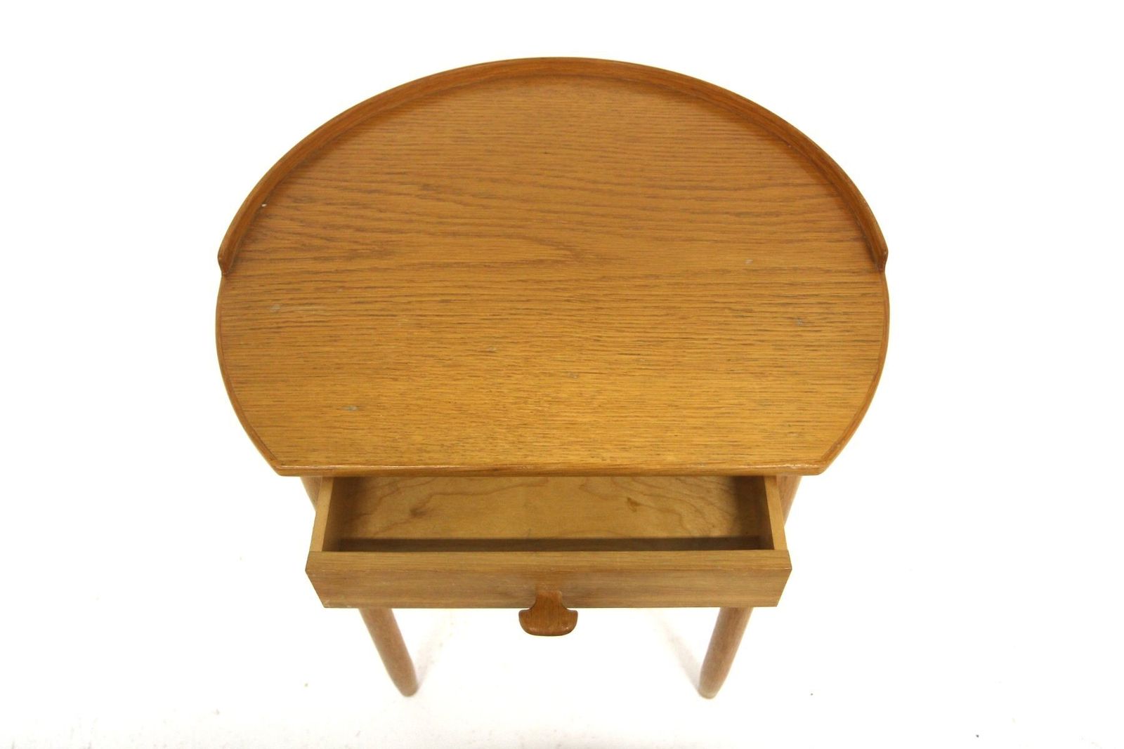 Oak Bedside Table By Sven Engström & Gunnar Myrstrand For Bodafors, 1960s photo Furniture