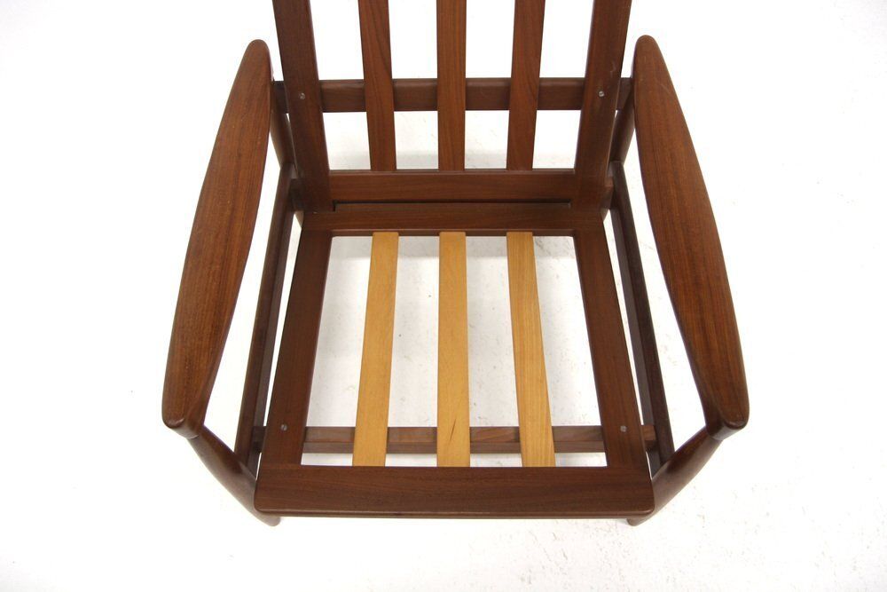 Scandinavian Kolding Armchair By Erik Wørtz For Möbel Ikea, Sweden, 1960s photo vinterior