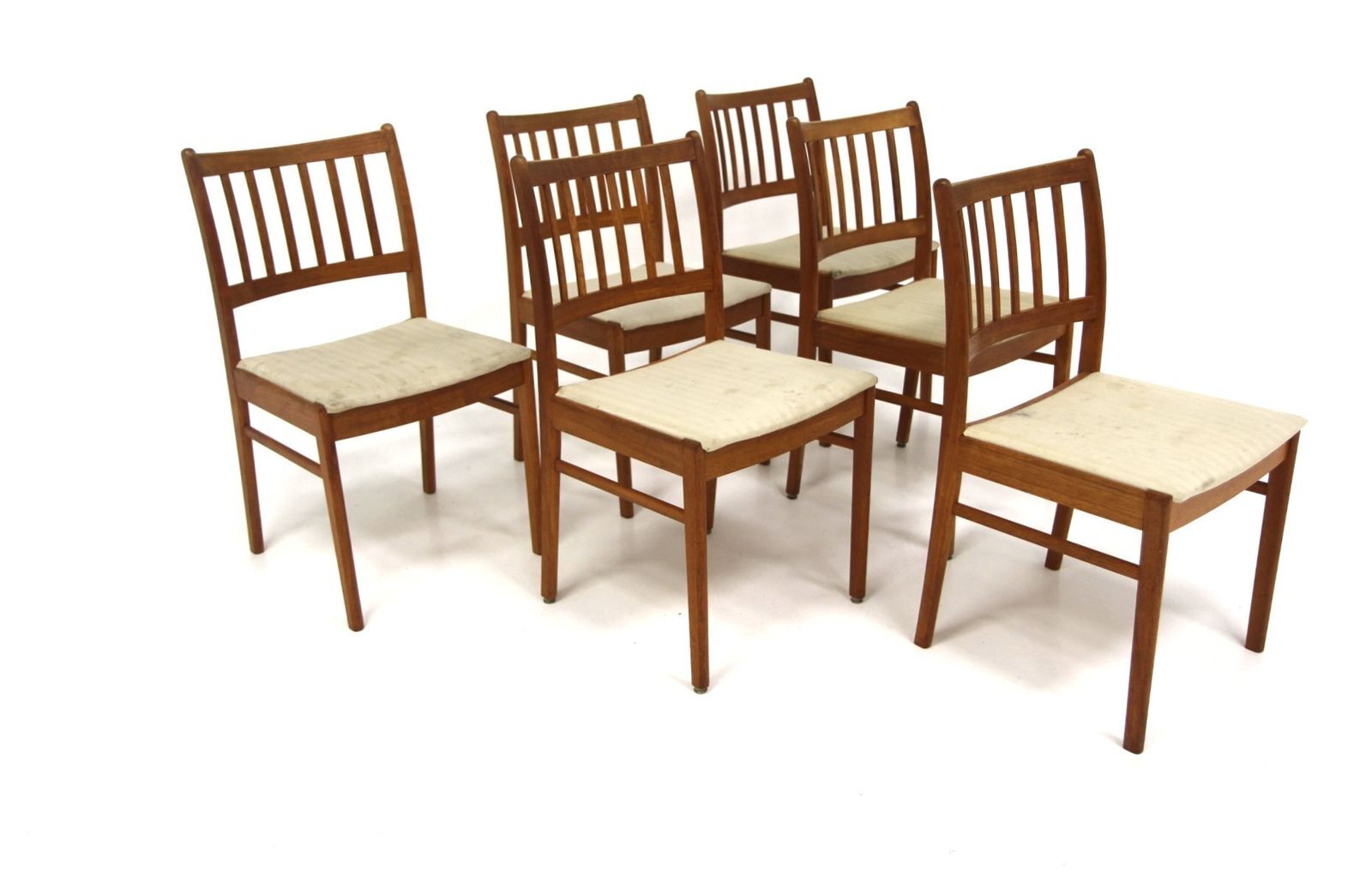 Scandinavian Teak Chairs, Sweden, 1960s, Set Of 6 photo Furniture