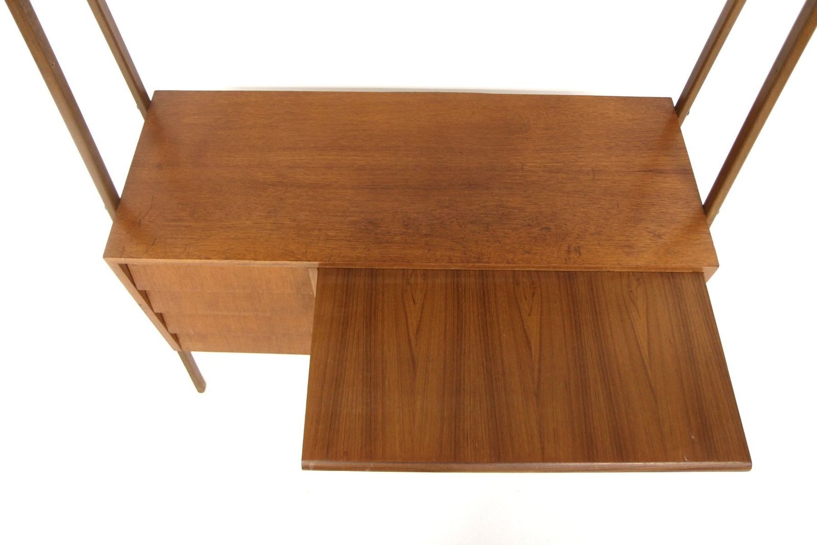 Scandinavian Teak Secretary Desk, Sweden, 1960s photo 824.0
