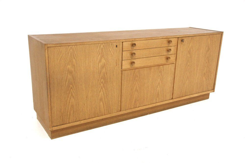 Scandinavian Oak Sideboard, Sweden, 1960s photo furniture