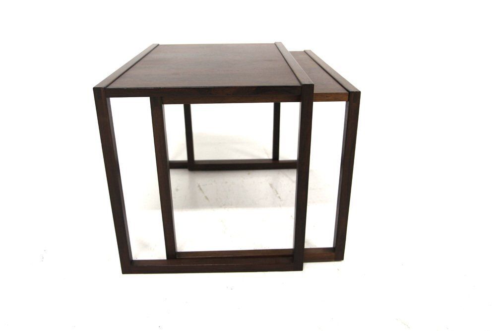 Nesting Tables In Rosewood, Sweden, 1960, Set Of 2 photo for sale