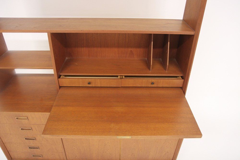 Teak Secretary Desk, Sweden, 1960 photo vinterior