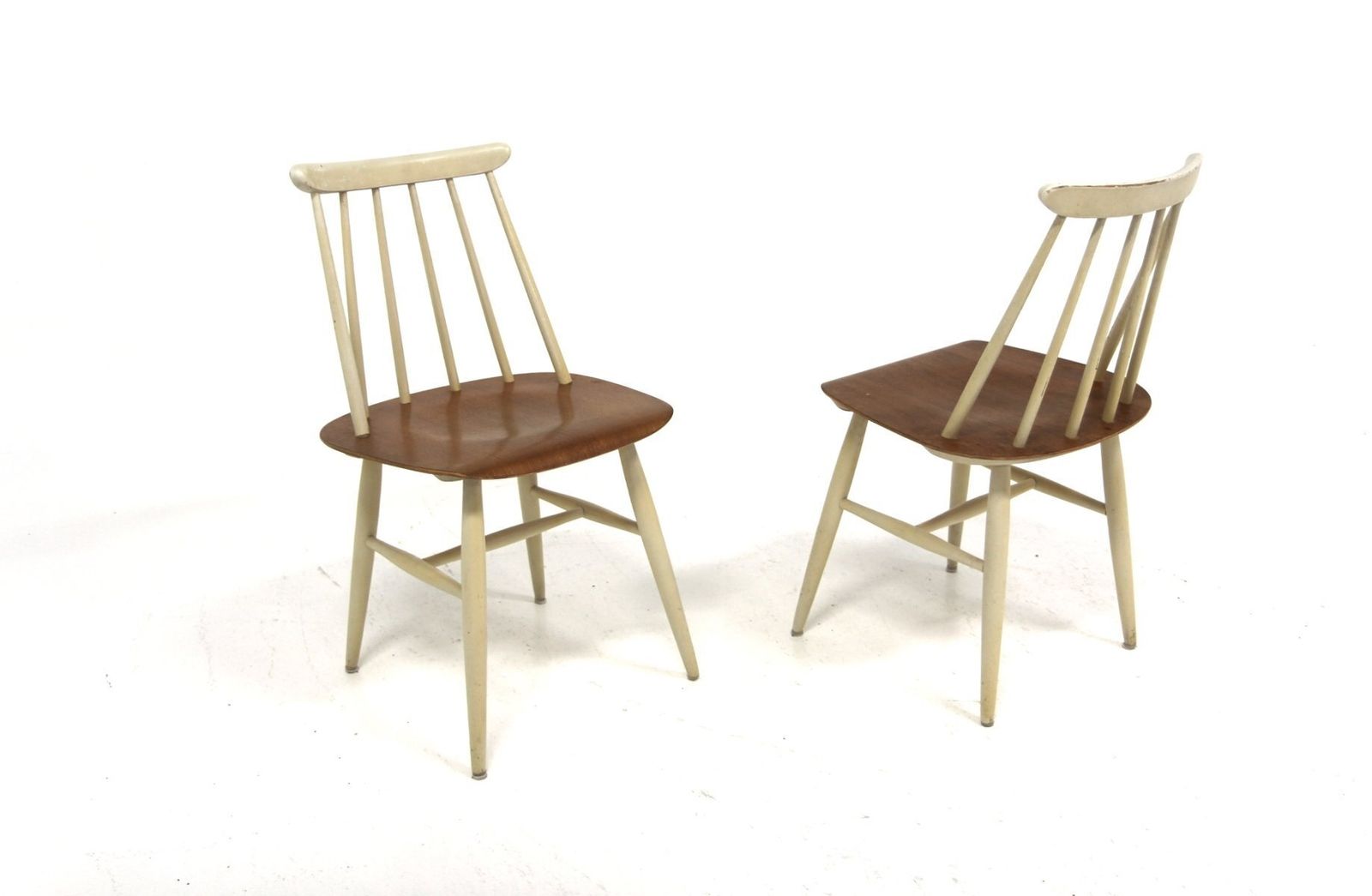 Fanett Chairs In Teak By Ilmari Tapiovaara, Sweden, 1960, Set Of 2