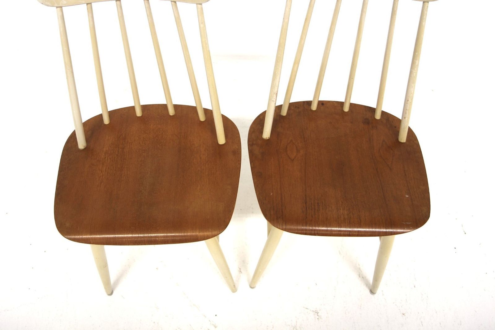 Fanett Chairs In Teak By Ilmari Tapiovaara, Sweden, 1960, Set Of 2 photo for sale