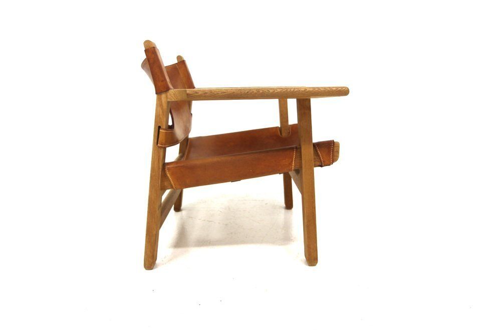 Scandinavian Model 2226 Spanish Chair By Børge Mogensen For Fredericia, Denmark, 1960s photo for sale