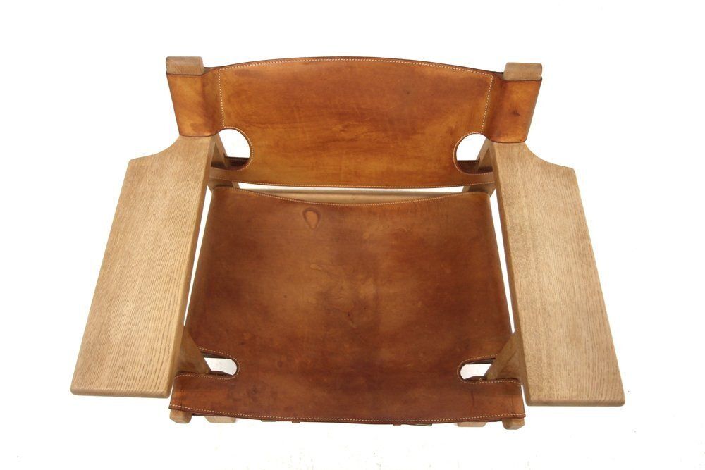 Scandinavian Model 2226 Spanish Chair By Børge Mogensen For Fredericia, Denmark, 1960s photo 5378.0