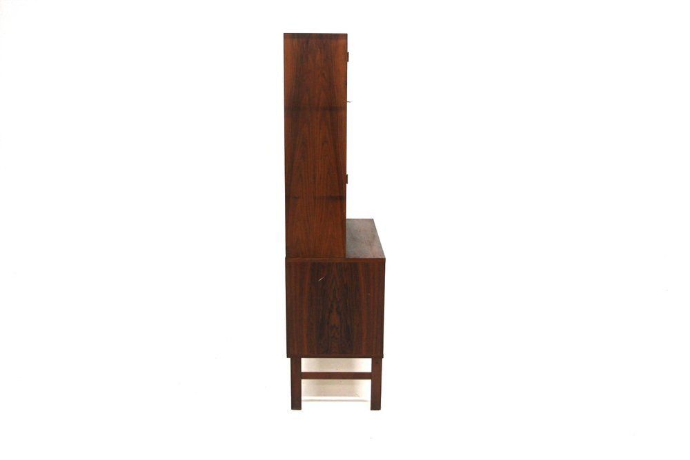 Cabinet With Shelves In Rosewood, Sweden, 1960s photo Furniture