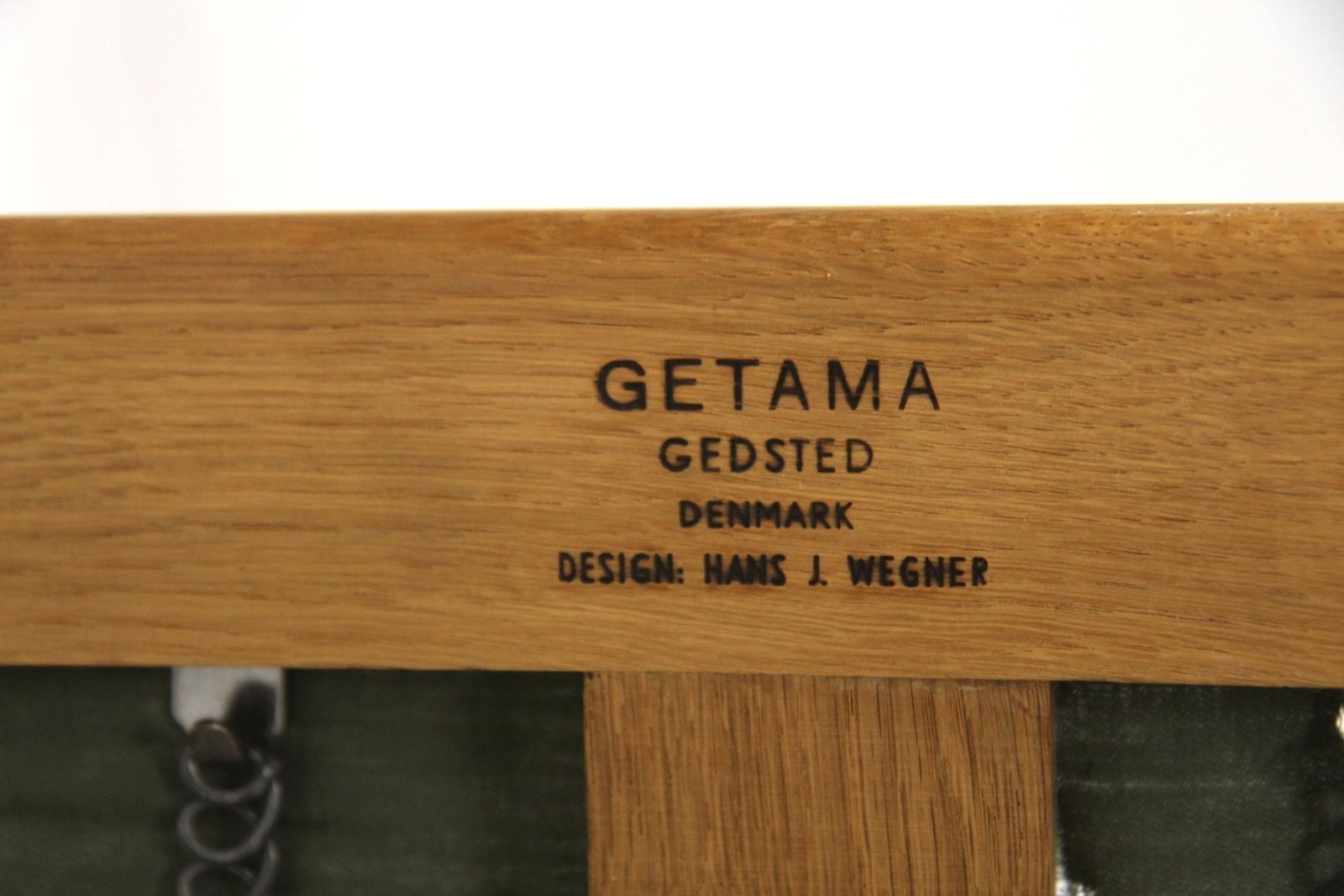 Scandinavian Cigar Chair Ge 240 3 Seater Sofa By Hans J. Wegner For Getama, Denmark, 1960s photo buy