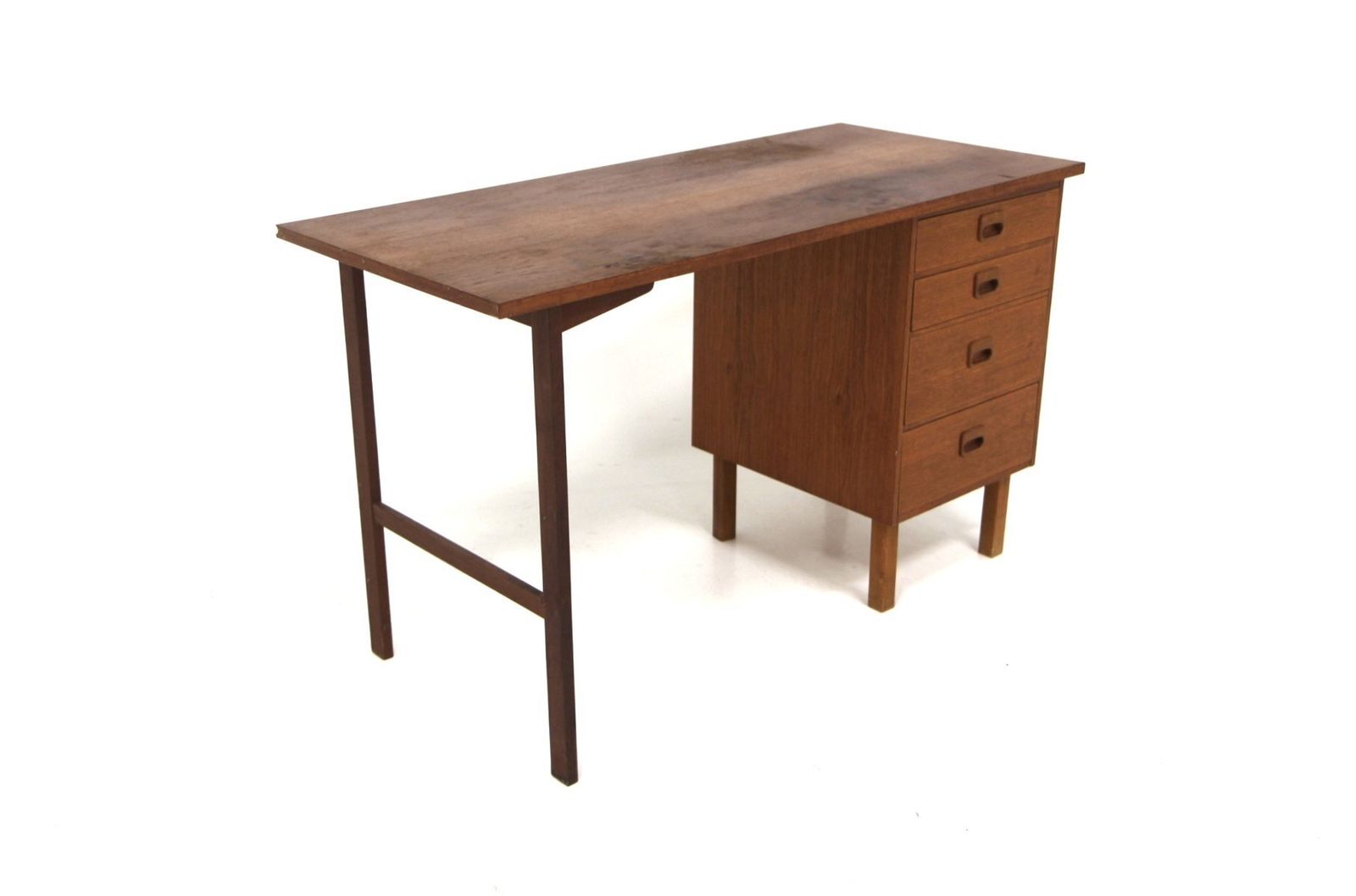 Teak Desk, Sweden, 1960s