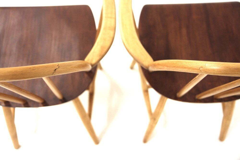 Vintage Scandinavian Armchairs From Nässjö Stolfabrik, 1960, Set Of 2 photo Furniture