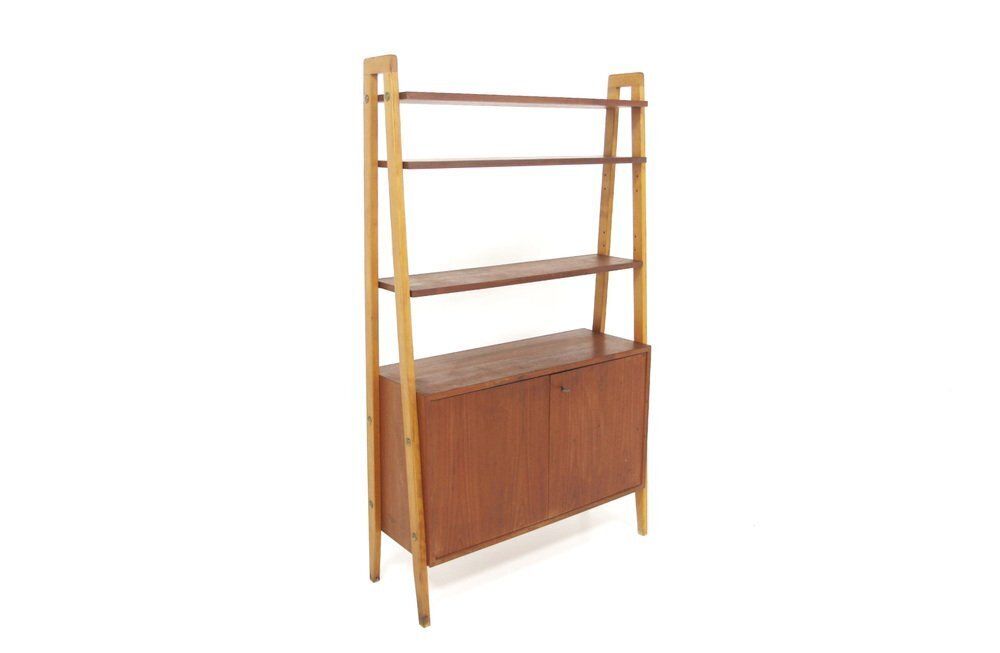 Scandinavian Tema Teak Bookcase From Möbel Ikea, 1960