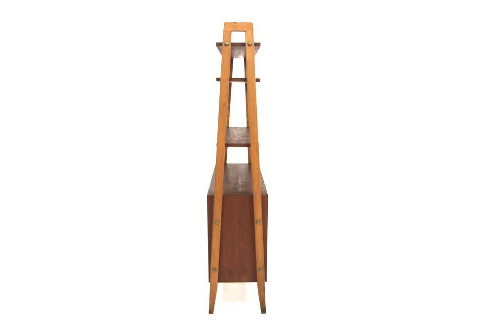 Scandinavian Tema Teak Bookcase From Möbel Ikea, 1960 photo furniture