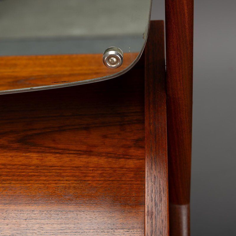 photo vinterior Danish Vanity Dressing Table In Teak From Ag Spejl Kobberbeskyttet, 1960s