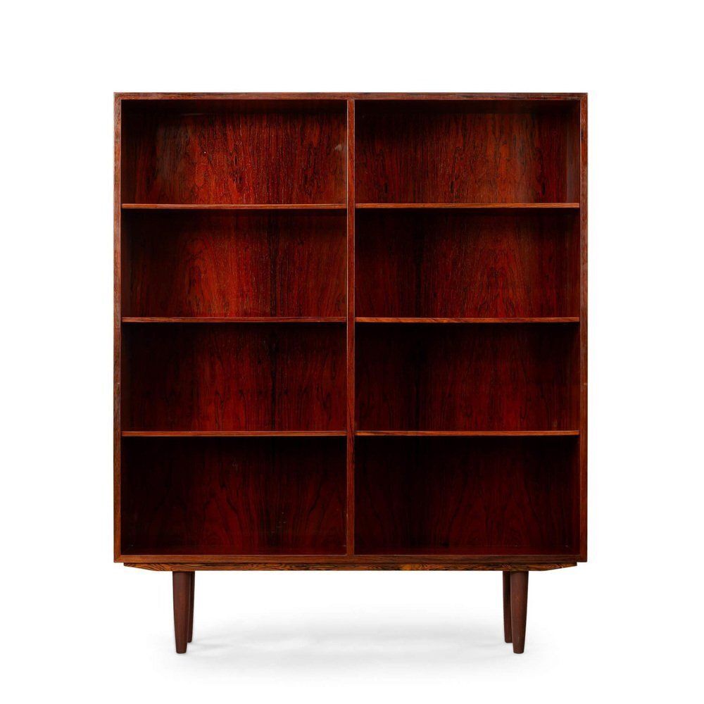 Danish Rosewood Bookcase Model 6 Attributed To Gunni Omann For Omann Jun Mobelfabrik, 1960s
