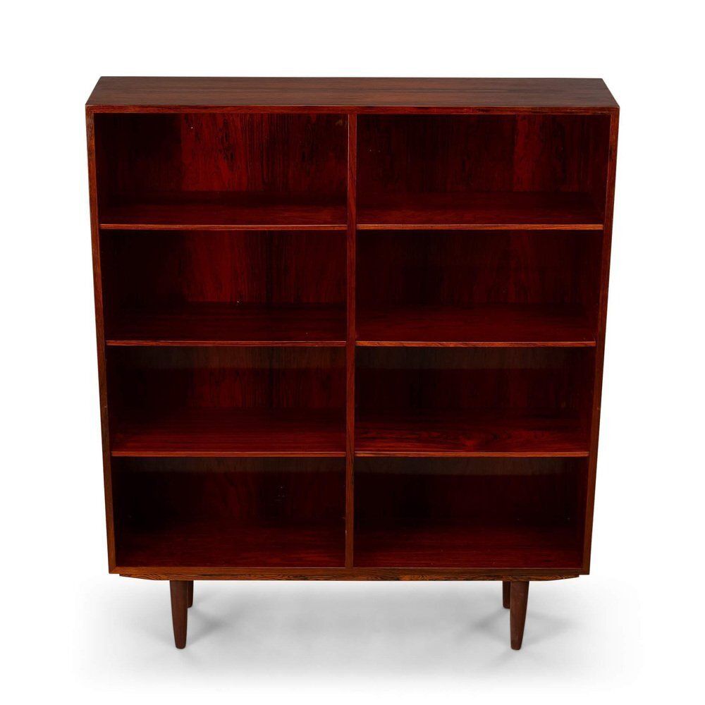 Danish Rosewood Bookcase Model 6 Attributed To Gunni Omann For Omann Jun Mobelfabrik, 1960s photo vintage