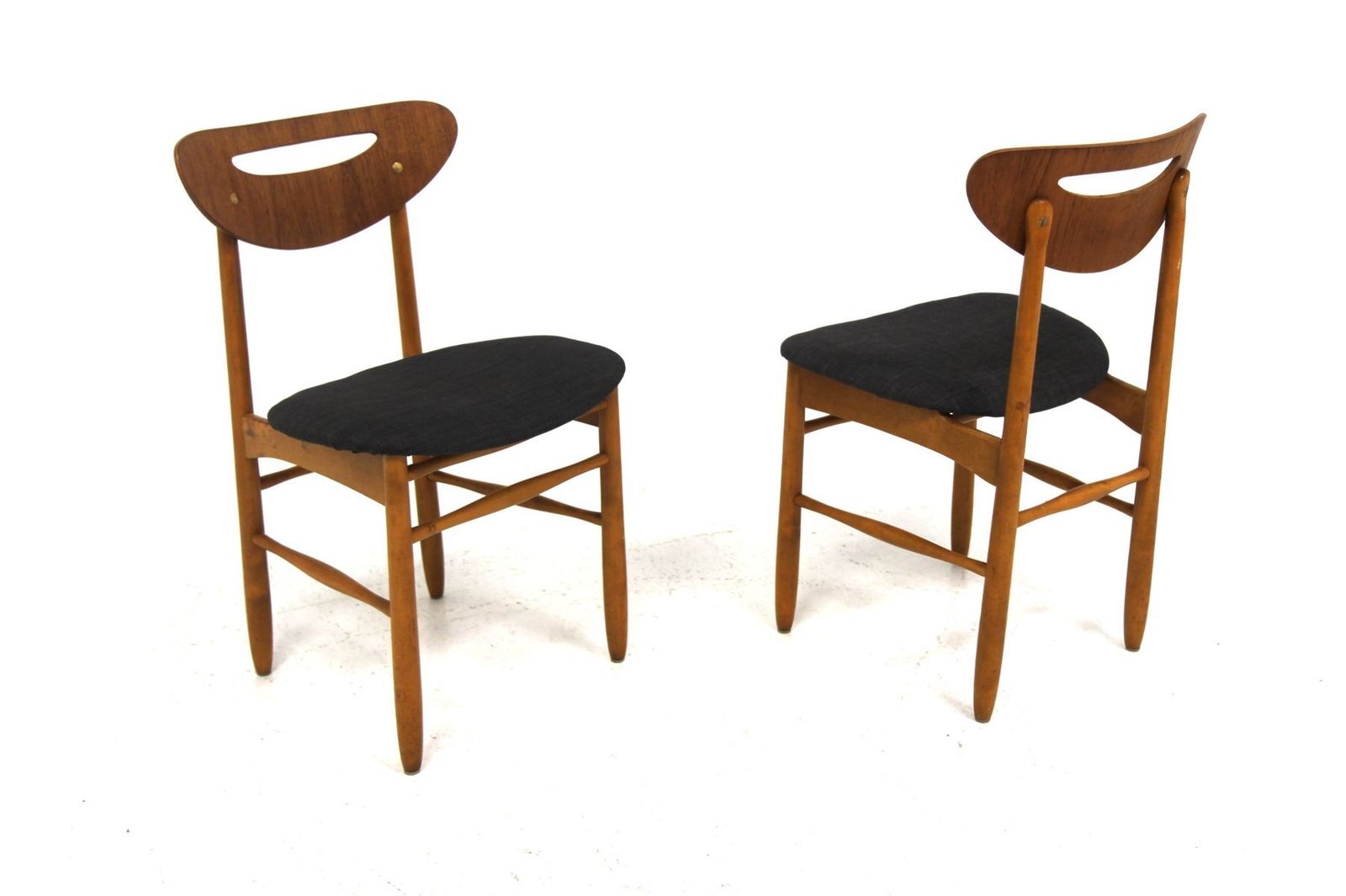Vintage Swedish Teak Chairs From Nässjö Stolfabrik, 1960, Set Of 2