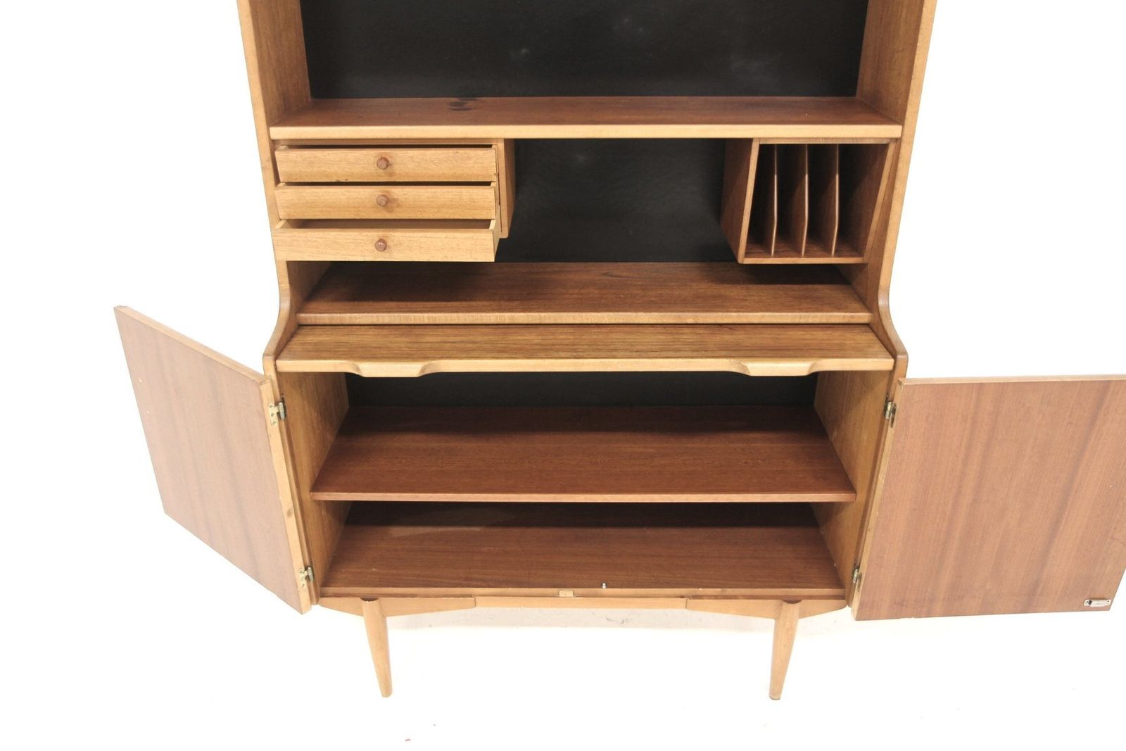 Teak Secretary By Hugo Troeds For Bjärnum, Sweden, 1950s photo Furniture