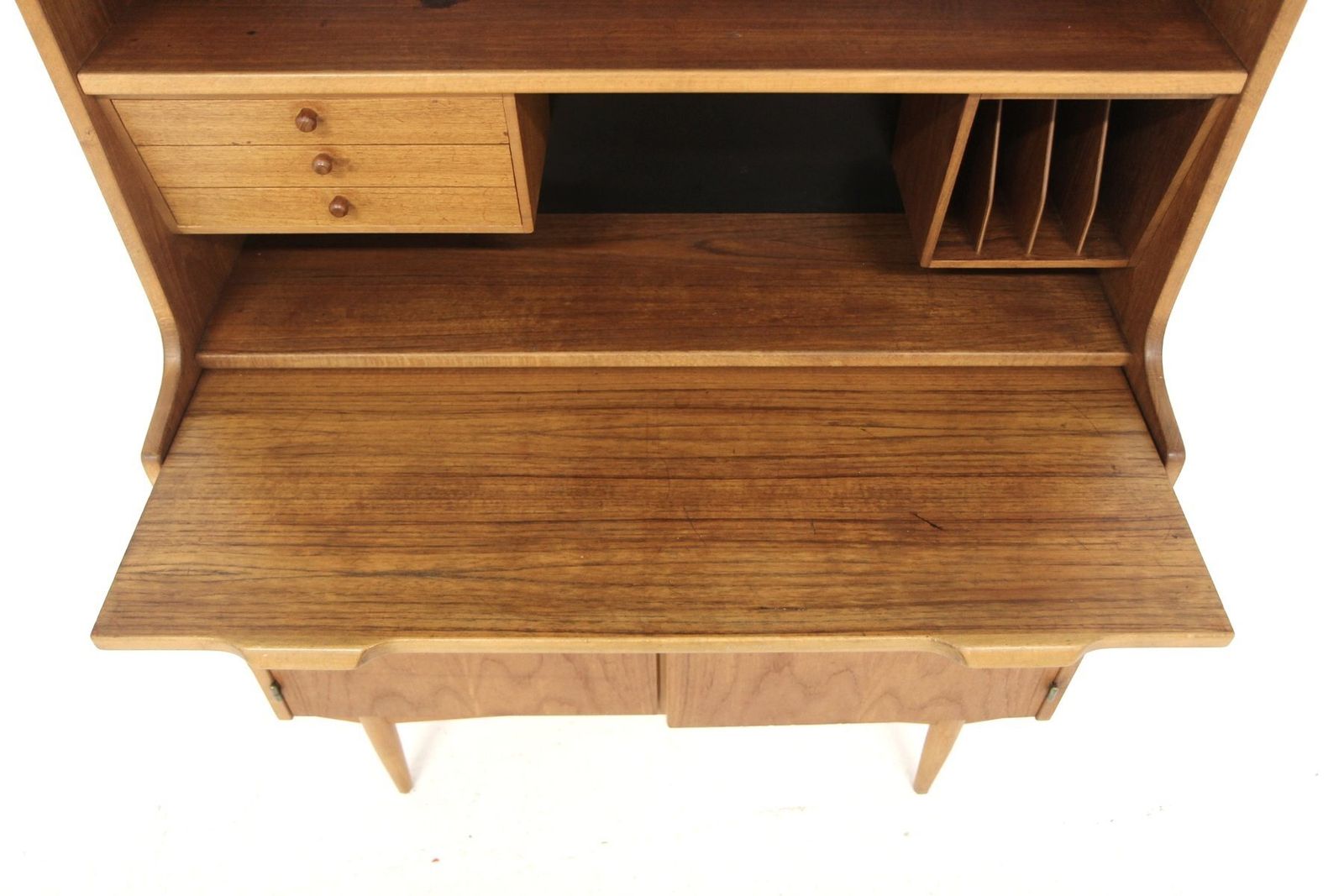Teak Secretary By Hugo Troeds For Bjärnum, Sweden, 1950s photo 1041.0