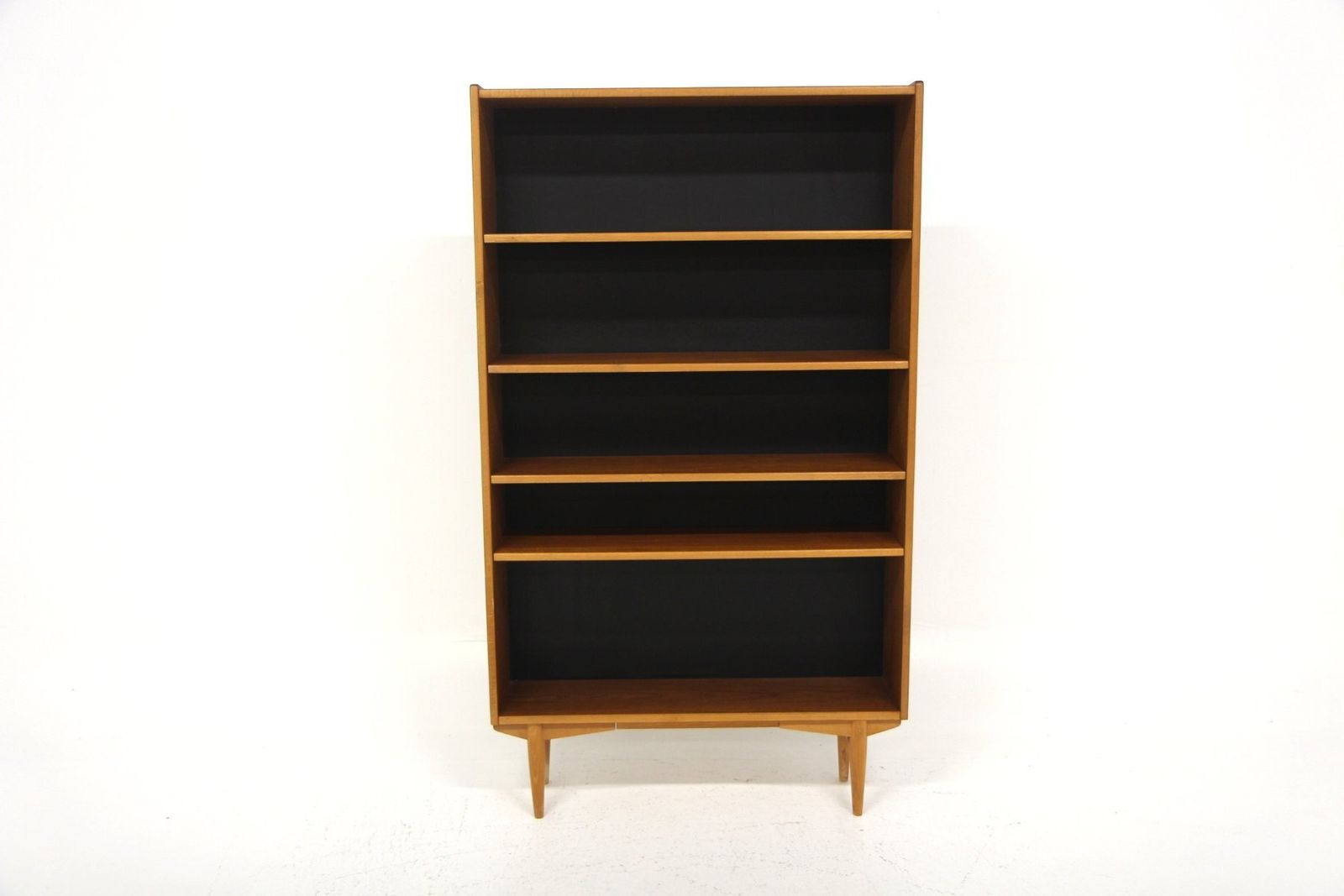 Bookcase In Teak By Hugo Troeds For Bjärnum, Sweden, 1950s photo for sale