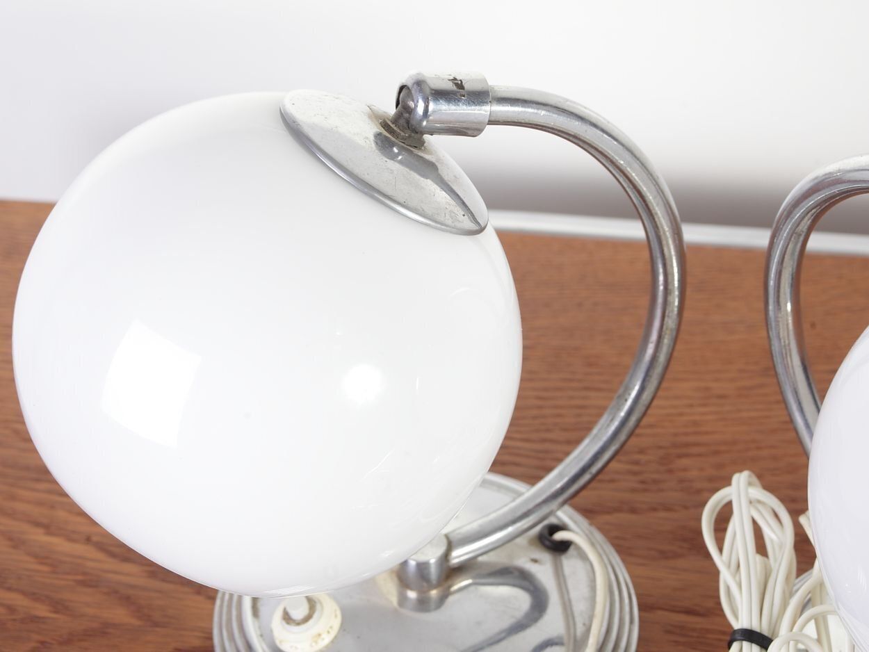 Art Deco Tafellampen, Jaren 1930, Set Van 2 photo Verlichting