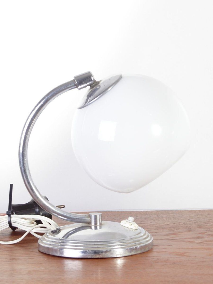 Art Deco Tafellampen, Jaren 1930, Set Van 2 photo 260.0