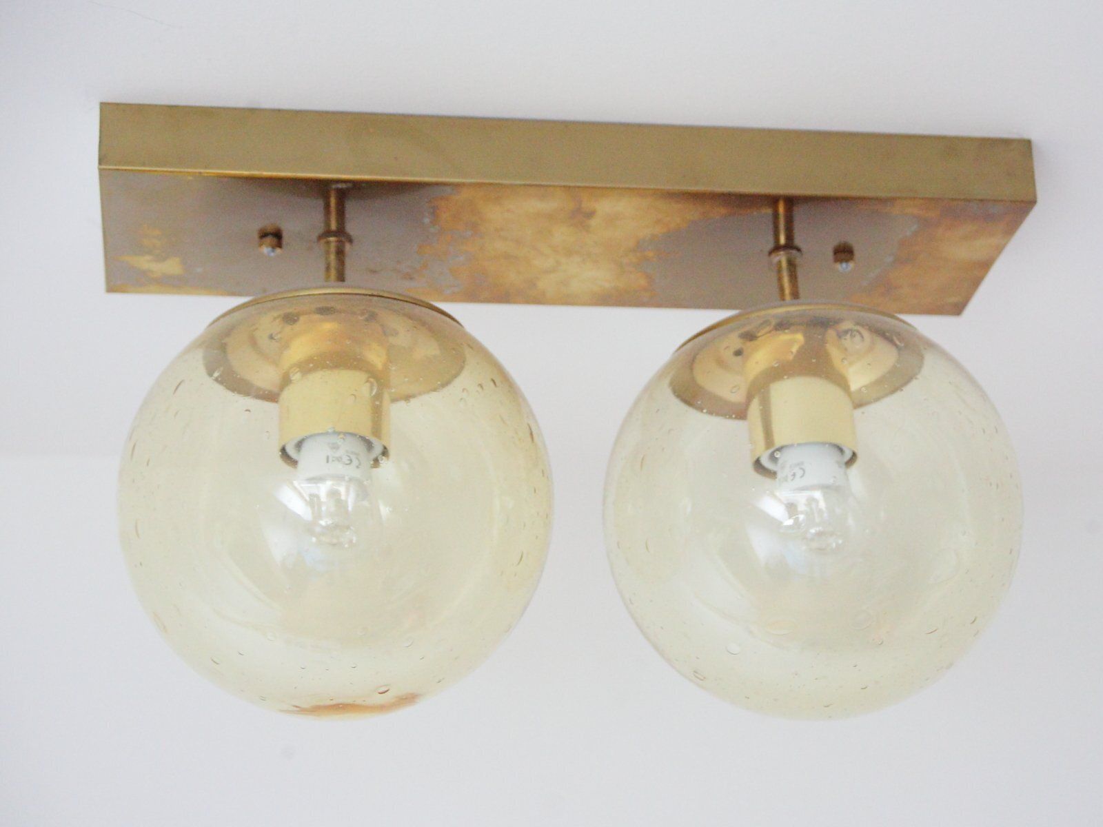 Vintage Plafondlamp Uit Kamenický šenov, Jaren 1970