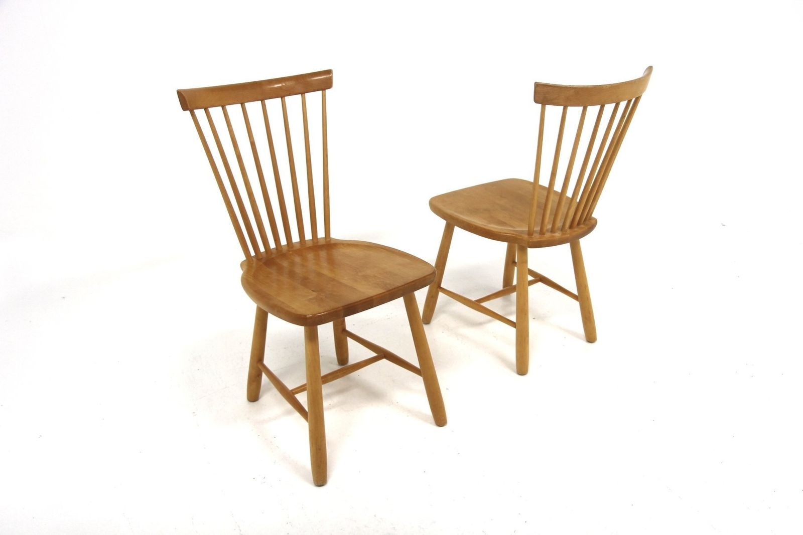 Lilla åland Chairs By Carl Malmsten, Sweden, 1960s, Set Of 2 photo furniture