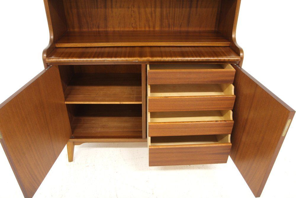 Scandinavian Teak Secretaire From Wiserums Nya Möbelfabrik, 1960 photo 824.0