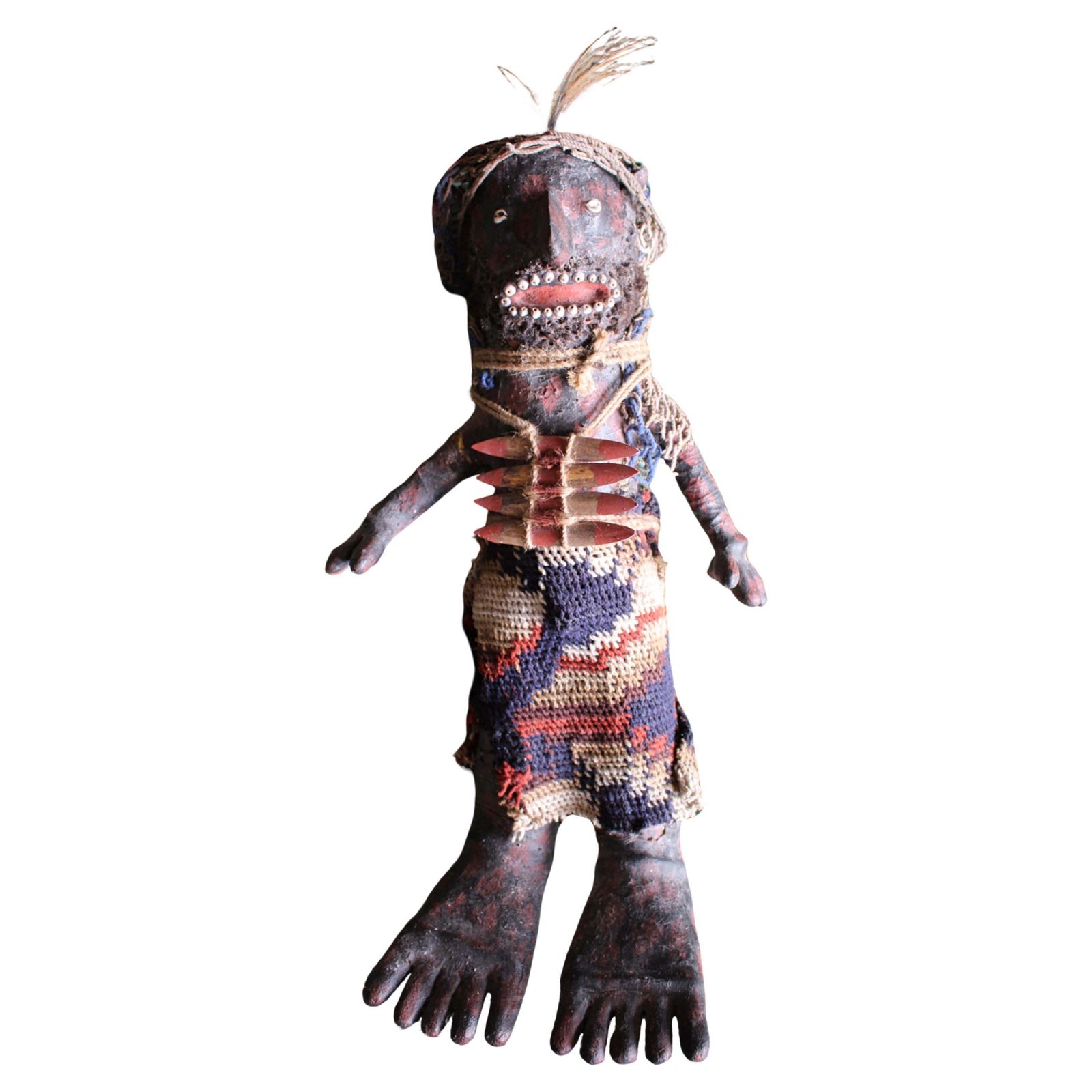 Early 20th Century Mendi Compensation Or Revenge Doll Loloata Tribal Art