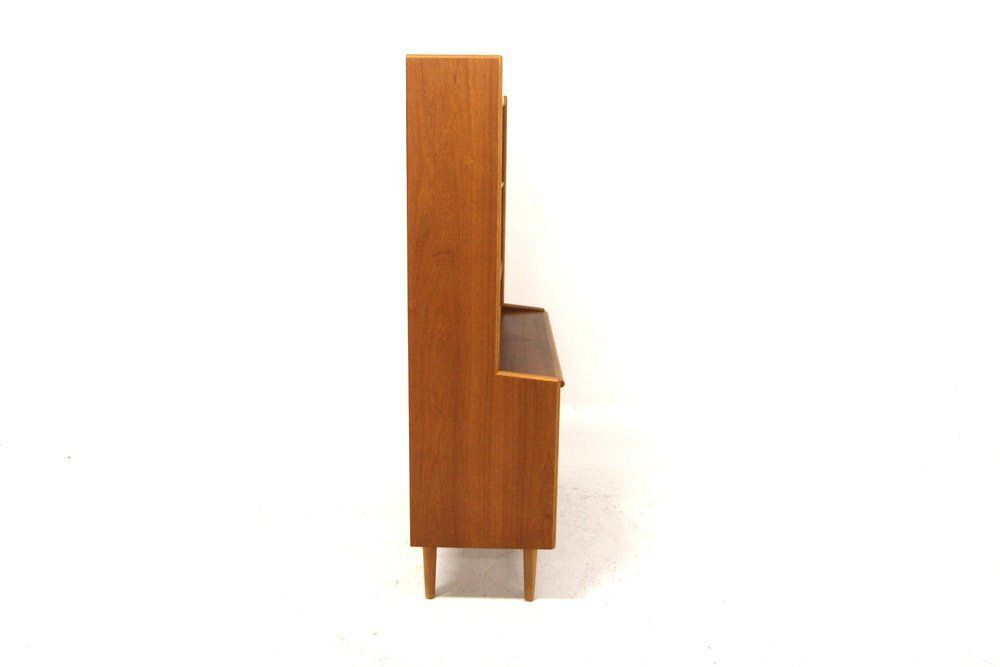 Teak And Oak Secretary, Sweden, 1960s photo furniture