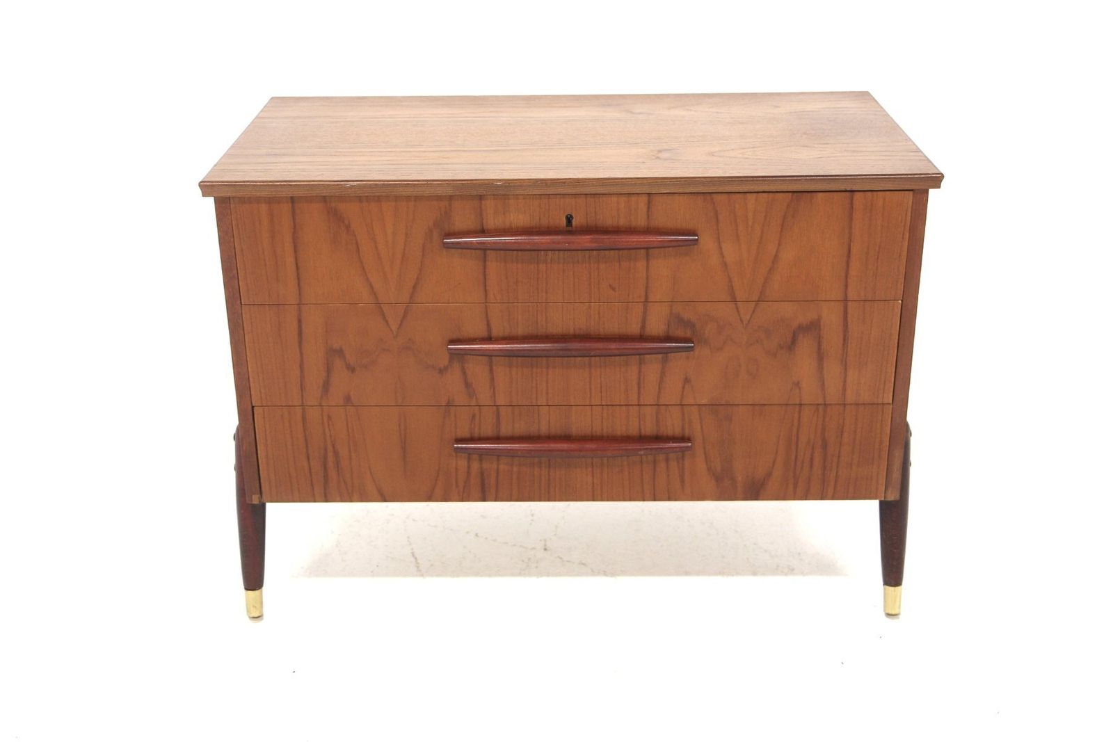 Vintage Scandinavian Commode In Teak From Bröderna Gustavssons, 1960