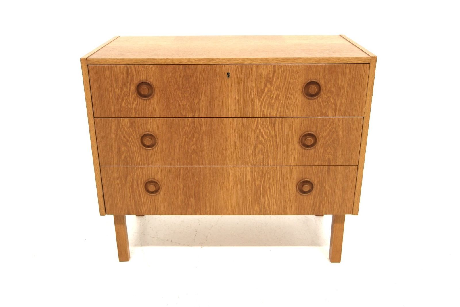 Scandinavian Oak Chest Of Drawers, 1960