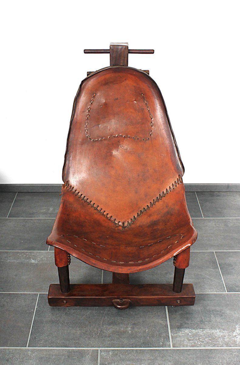 Brutalist Oak Lounge Chair And Ottoman, 1970s, Set Of 2 photo vintage