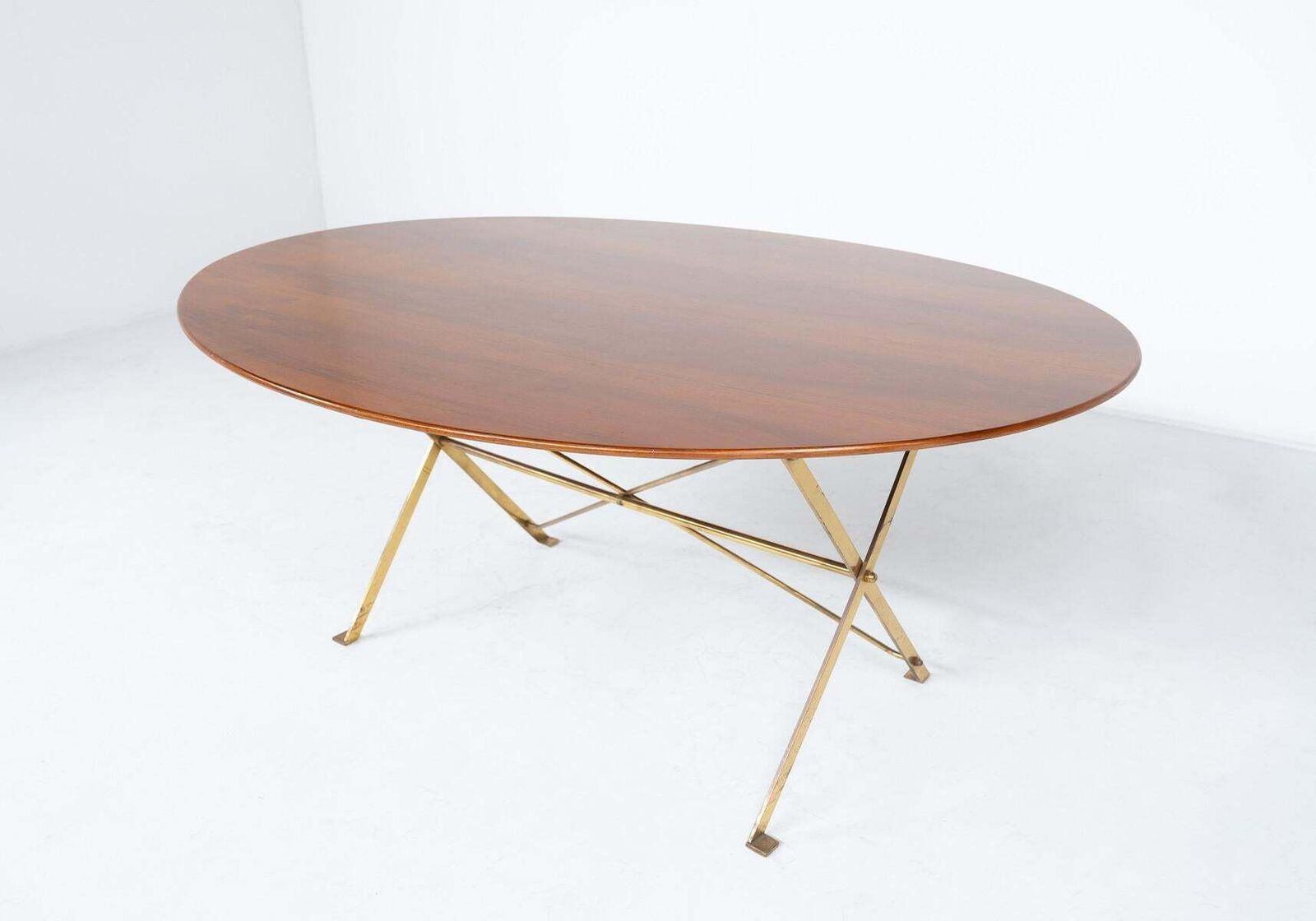 Mid Century Modern T3 Cavalletto Dining Table By Luigi Caccia Dominioni photo buy