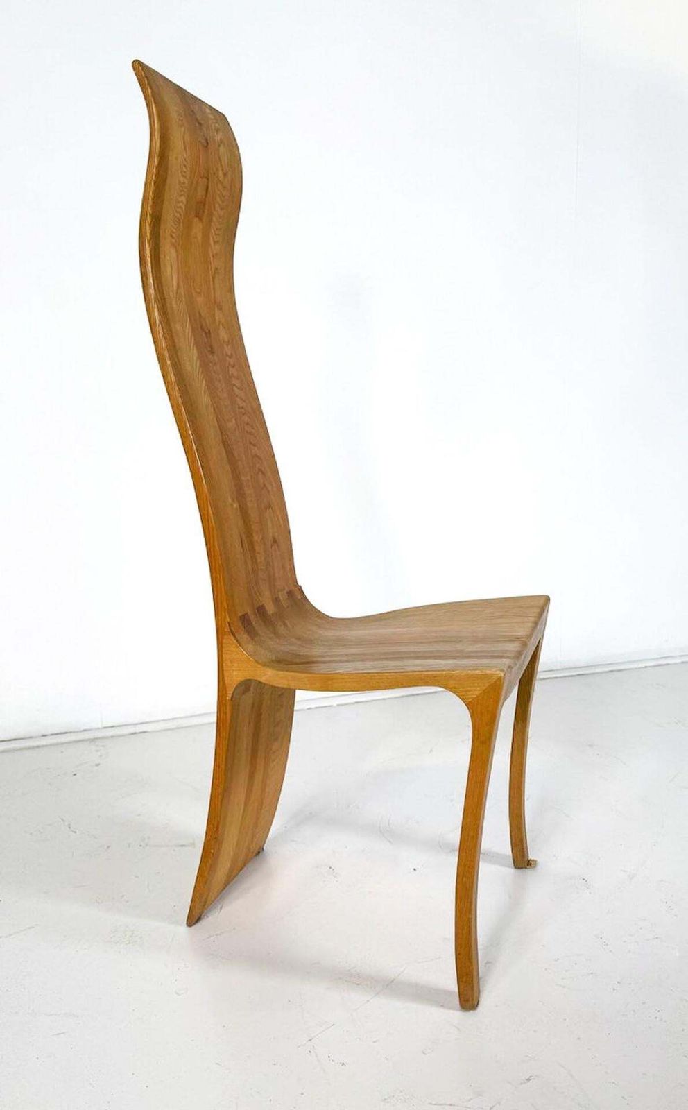 Mid Century Set Of 6 Ash Dining Chairs By Walter Nielsen, 1970s photo 4372.0