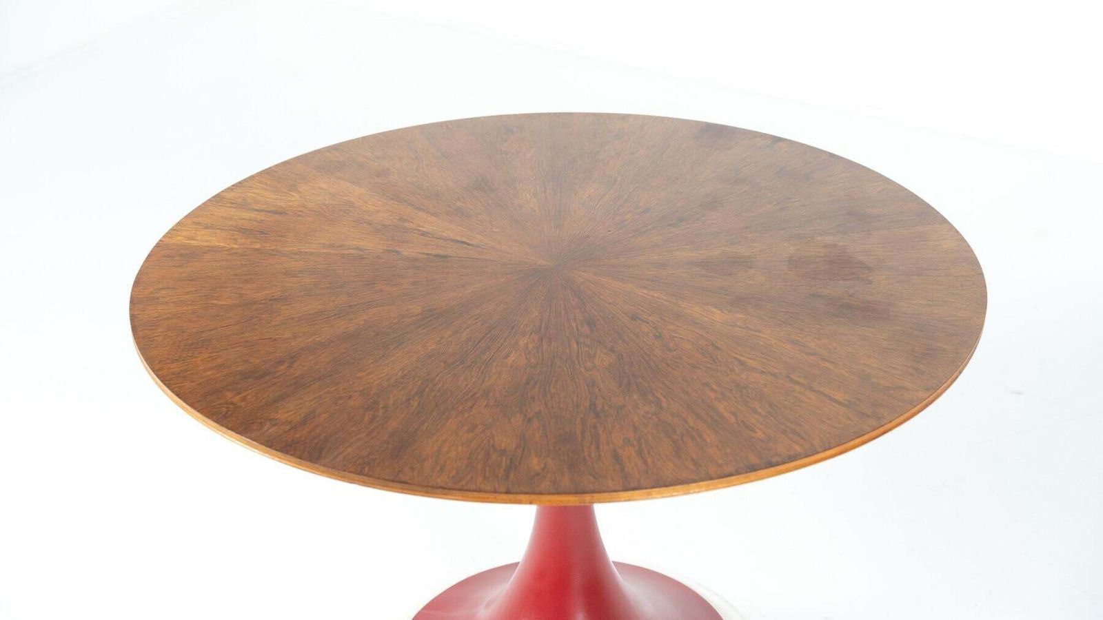 Wooden Dining Table In The Style Of Borsani, 1960s photo vinterior
