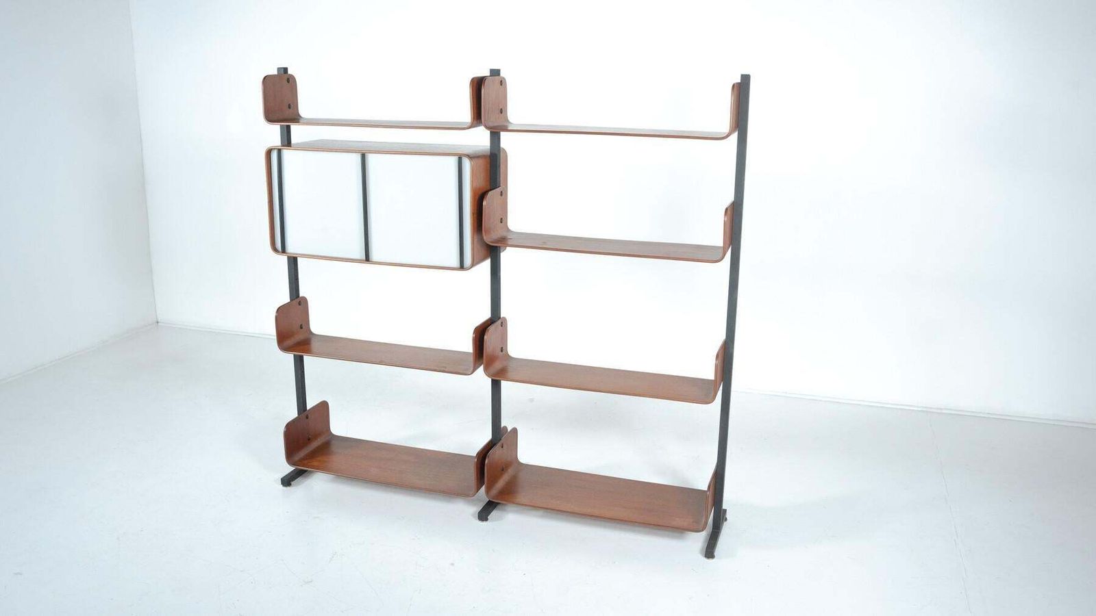 photo furniture Wall Unit By Franco Campo And Carlo Graffi For Home Torino, 1950s