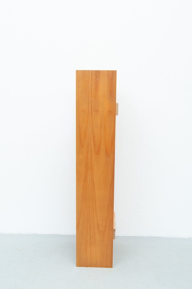 Vintage Wall Shelf In Cherry Wood By Walter Wirz For Wilhelm Renz, 1960s photo vinterior