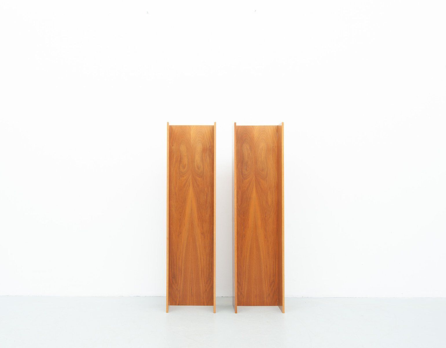 Wall Shelf In Walnut By Walter Wirz For Wilhelm Renz, 1960s photo vintage