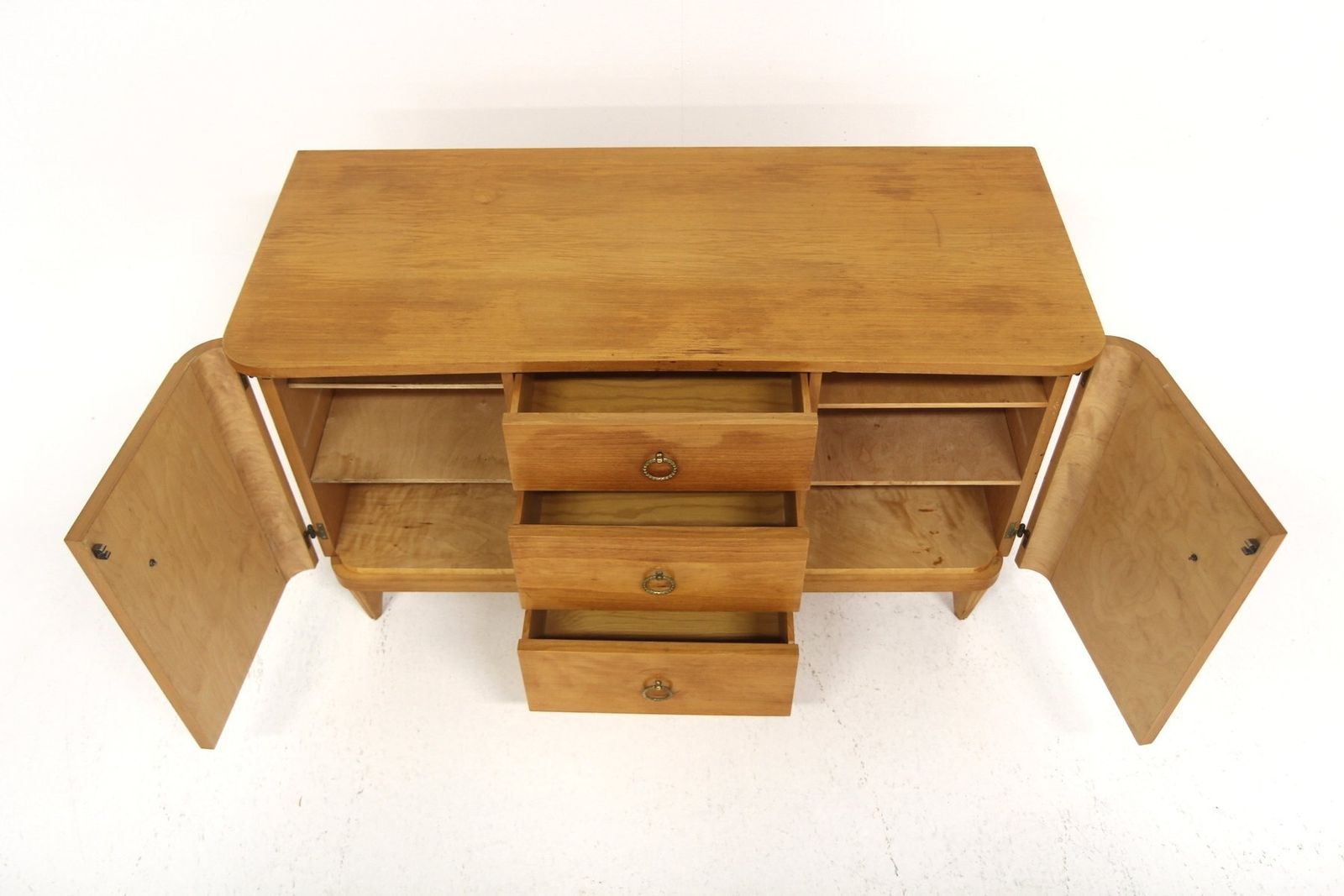 Modern Scandinavian Elm Chest Of Drawers, 1940s photo furniture