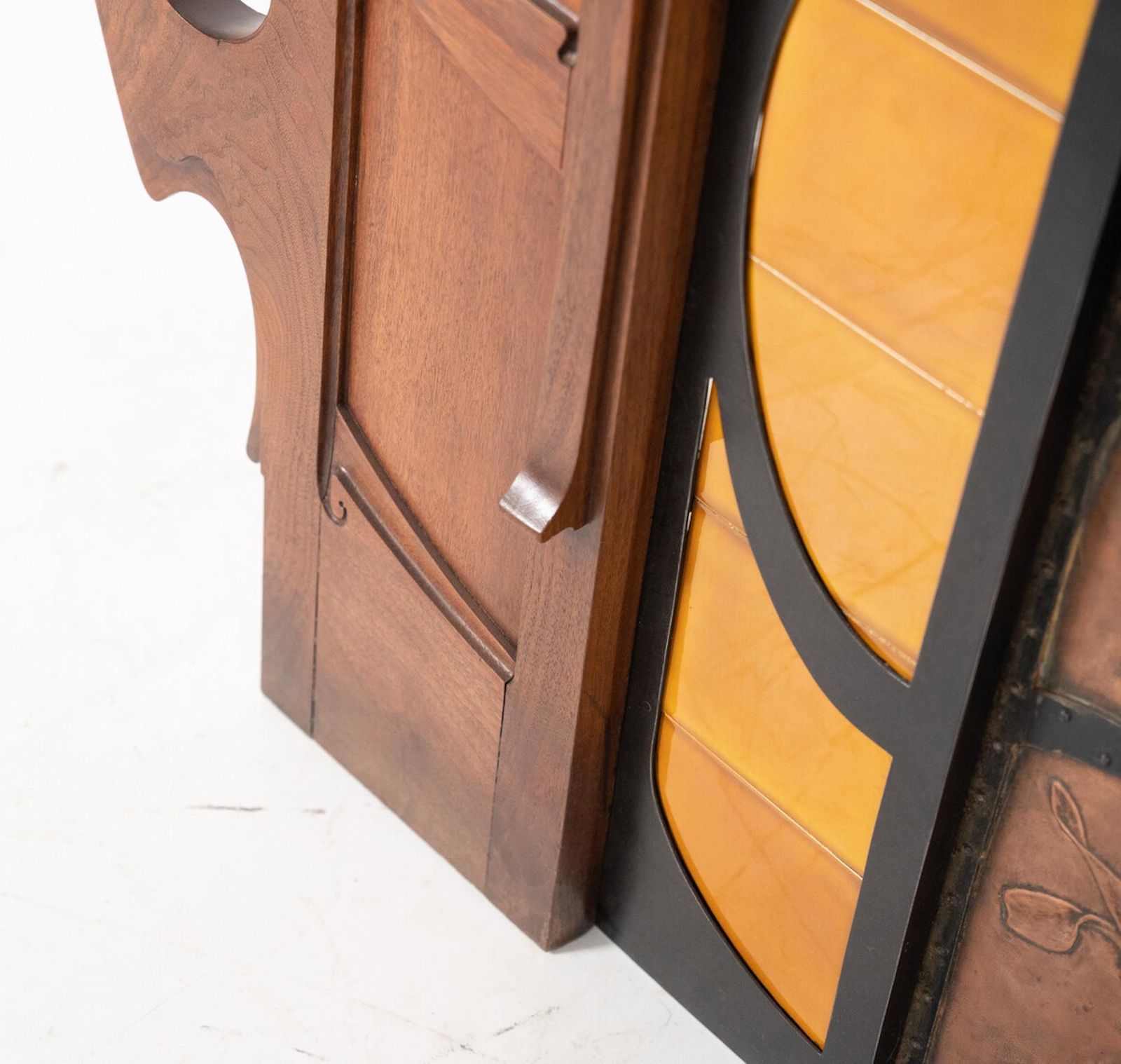 Unique Museum Fireplace Mantel From The Architect G. Serrurier Bovy photo for sale