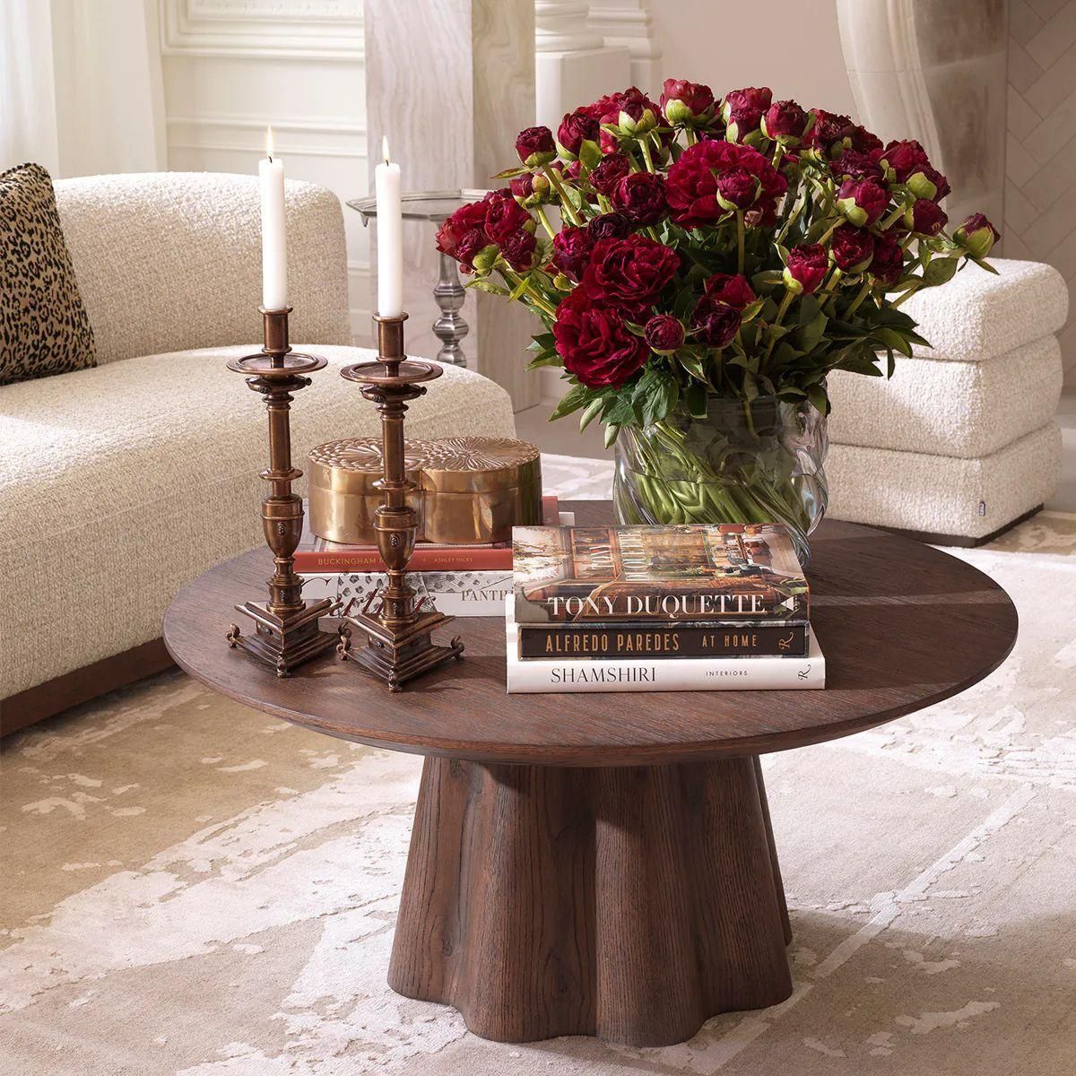 Set Of Two Candle Holder – Antique Gold Finish photo Home Decor