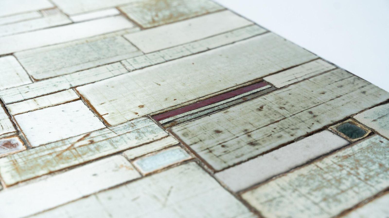 Mid Century Mosaic Coffee Table Attributed To Pia Manu, 1970s photo furniture