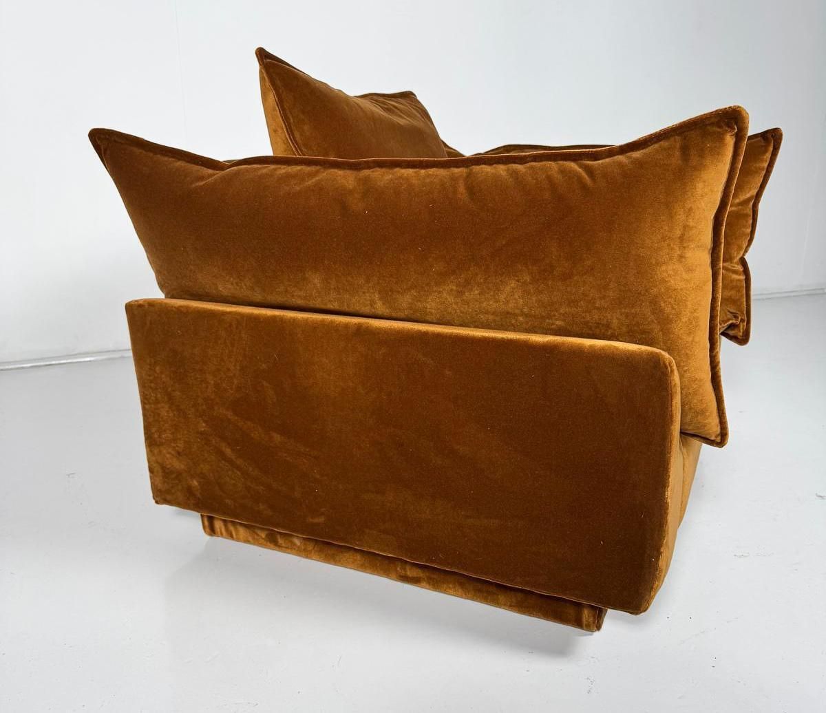 Pair Of Armchairs "Cado" By Gunnar Gravesen And David Lewis Divano For Icf photo vinterior