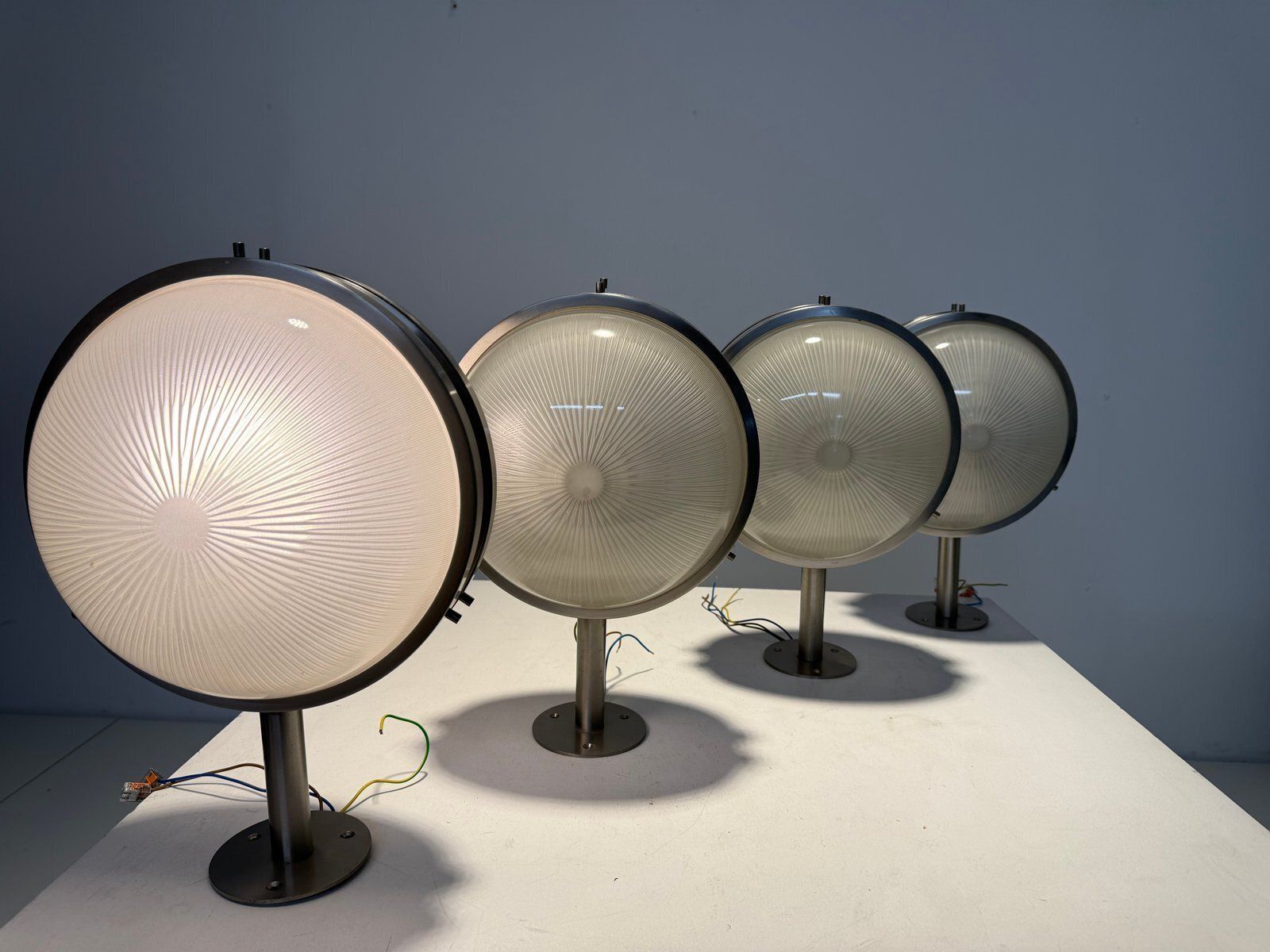 Large Gamma Wall Lamps By Sergio Mazza For Artemide, 1960s, Set Of 2 photo furniture